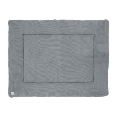 Jollein Boxkleed Basic Knit Stone Grey 80 x 100 cm