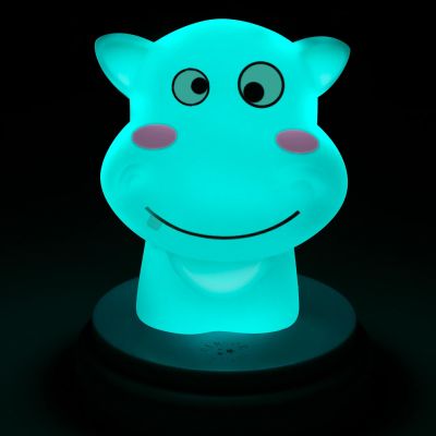Alecto Silly Hippo Led Nachtlampje