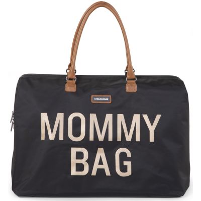 Childhome Mommy Bag Groot Black Gold