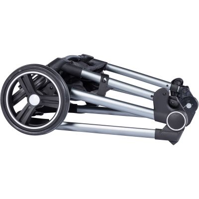 Puck Stroller 3 In 1 Max Zwart met Frame Antra Incl Autostoel/Adapter/Mamabag