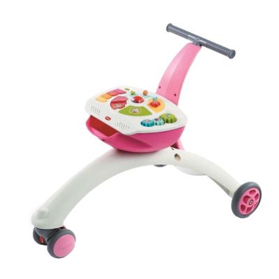 Tiny Love 5 In 1 Walk Behind &amp; Ride On Pink