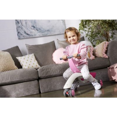 Tiny Love 5 In 1 Walk Behind & Ride On Pink