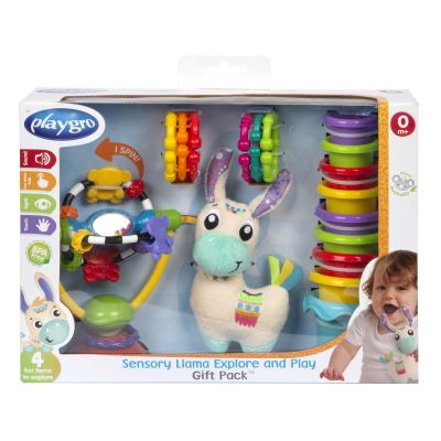 Playgro Sensory Lama Explore and Play Gift Pack