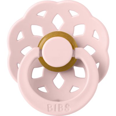 Bibs Fopspeen Boheme Round 6-18mnd Blossom/Dusky Lilac (2 stuks)