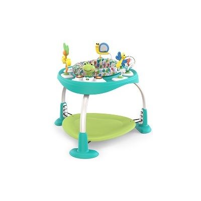 Bright Starts Bounce Bounce Baby 2-in-1 Activity Jumper &amp; Table Playful Pond