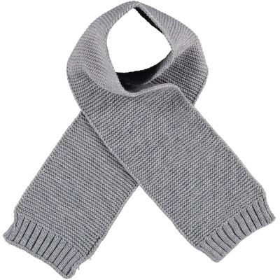 Sarlini Sjaal Knit Uni Grey Melange 0-6 maanden