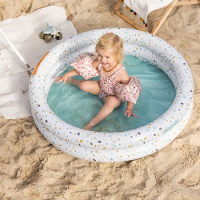 Swim Essentials Exclusive Baby Zwembad Terazzo White 100 cm