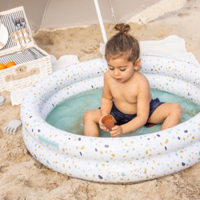 Swim Essentials Exclusive Baby Zwembad Terazzo White 100 cm