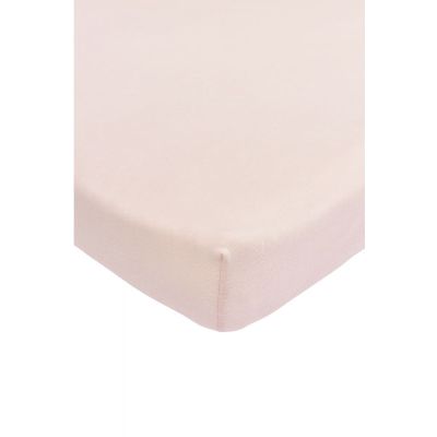 Meyco Boxmatrashoeslaken Jersey Soft Pink 75x95cm