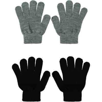 Sarlini Handschoenen Knit Multi Black 2-Pack One size