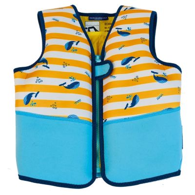 Swim Essentials Exclusive Zwemvest Yellow White Whales (4-6 jaar)