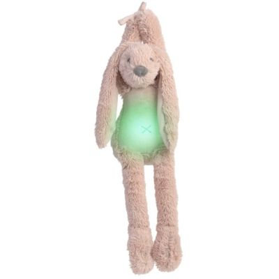 Happy Horse Rabbit Richie Nightlight With Soothing Sounds Old Pink 34 cm