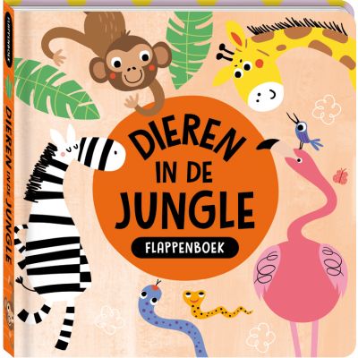 Imagebooks Flappenboek Dieren In De Jungle