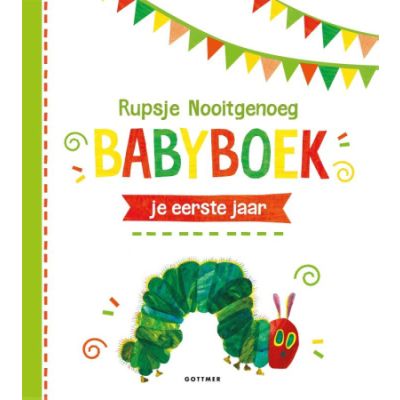 Gottmer Rupsje Nooitgenoeg Babyboek
