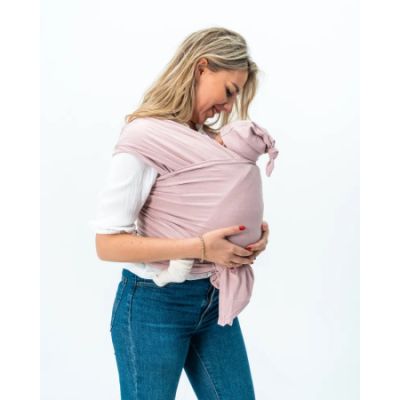 ByKay Stretchy Wrap Deluxe Incl. Muts Dusty Pink Size M