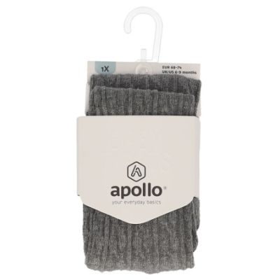 Apollo Maillot Kabel Grey Melange 80-86