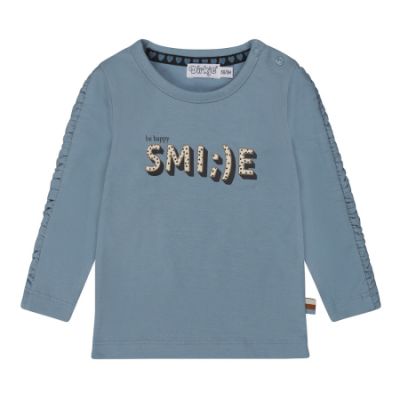 Dirkje T-Shirt Smile Faded Blue 62