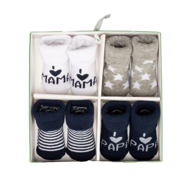 BD Collection Sokjes 4-Pack Multi Navy