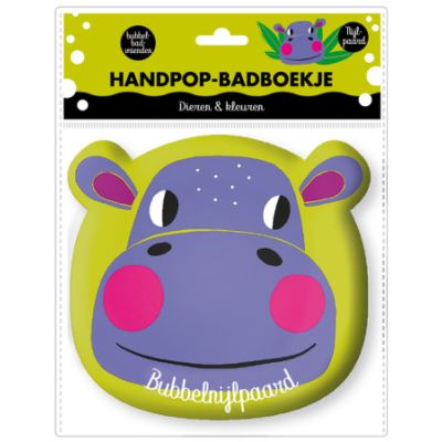 Imagebooks Handpop Badboekje Nijlpaard