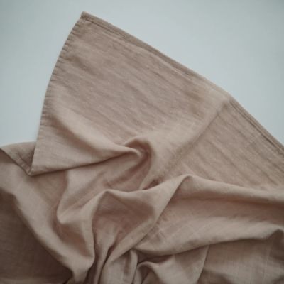 Mushie Swaddle Pale Taupe 120 x 120 cm