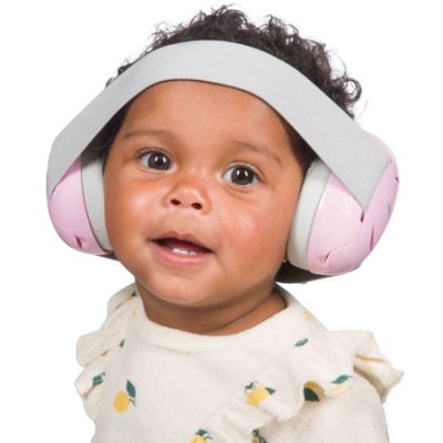 Dooky Baby Ear Protection Pink 0-3 jaar