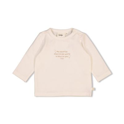 Feetje Longsleeve The Magic is in You Offwhite Taupe 44