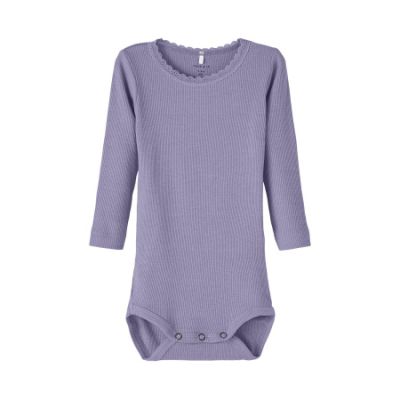 Name It Romper Kab Lace Heirloom Lilac