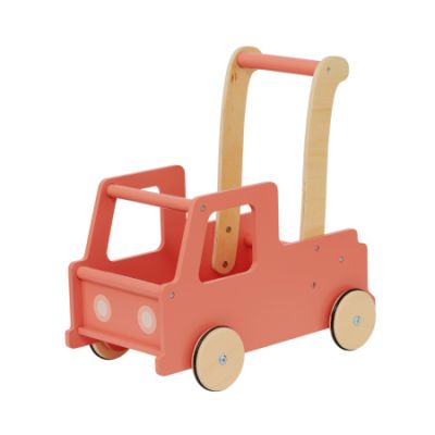 Moover Toys Loop Vrachtwagen Roze/Naturel


