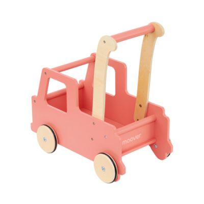 Moover Toys Loop Vrachtwagen Roze/Naturel


