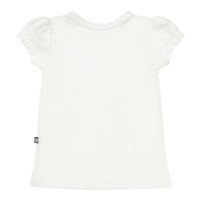 Dirkje T-Shirt Korte Mouw Embroidery White 62