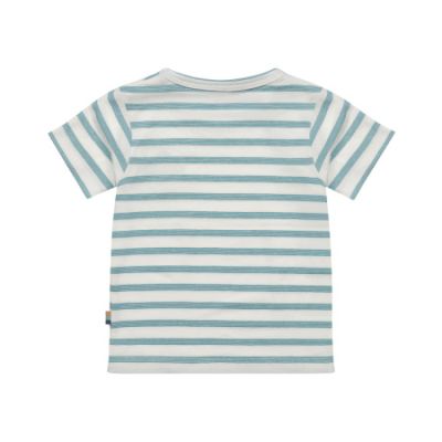 Dirkje T-Shirt Korte Mouw Stripes Blue 68