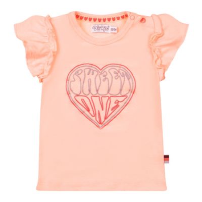 Dirkje T-Shirt Korte Mouw Sweet One Bright Peach 62