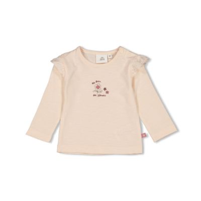 Feetje T-Shirt Ruches Wild Flowers Offwhite 56