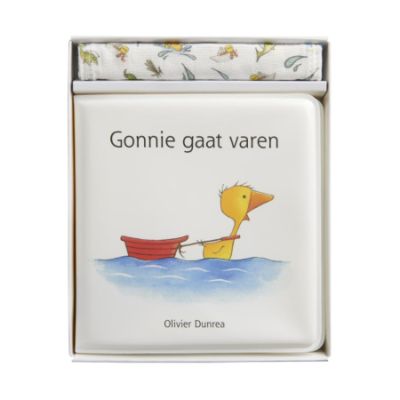 Gottmer Gonnie gaat varen (badboekje + hydrofiel washandje)