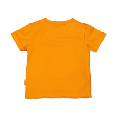 BESS Shirt Korte Mouw Slub Orange Paradise 68