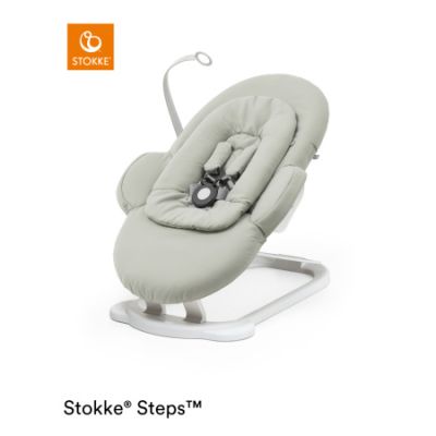 Stokke® Steps™ Bouncer Soft Sage / White Chassis