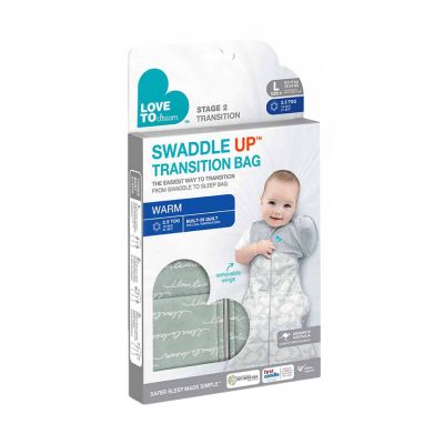 Love To Dream SwaddleUp™ Stage 2 Warm Olive Large 2.5 TOG