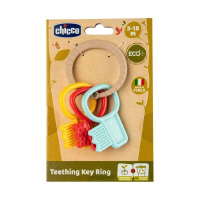 Chicco Bijtring Teething Key Ring ECO+