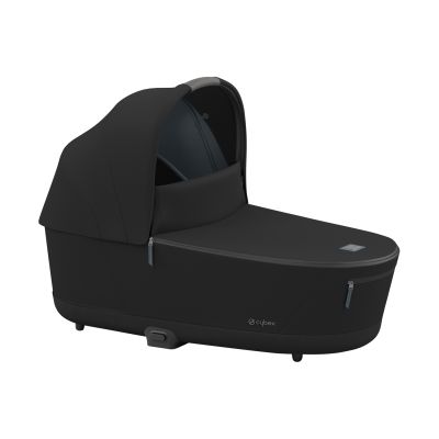 Cybex Priam 4 Lux Carry Cot Sustainable Onyx Black / Black