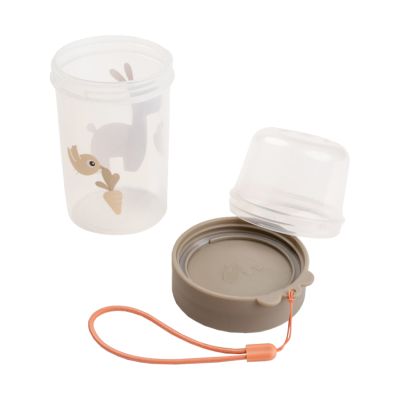 Done By Deer 2-Way Snack Container Lalee Sand