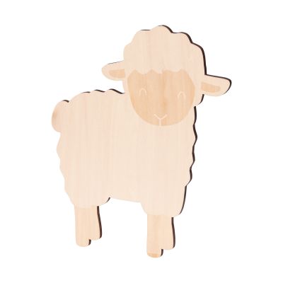 Little Dutch Wandlamp Hout Sheep