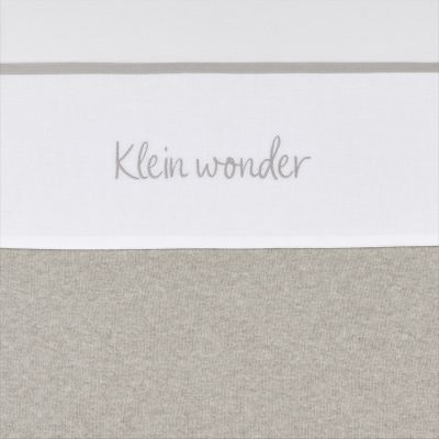 Meyco Ledikantlaken Klein Wonder Greige 100 x 150 cm


