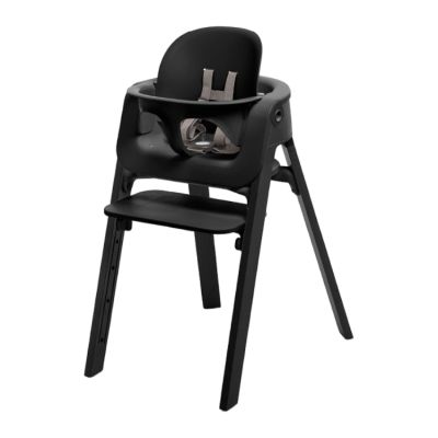 Stokke® Steps™ Chair Seat Black Legs Black Incl. Babyset