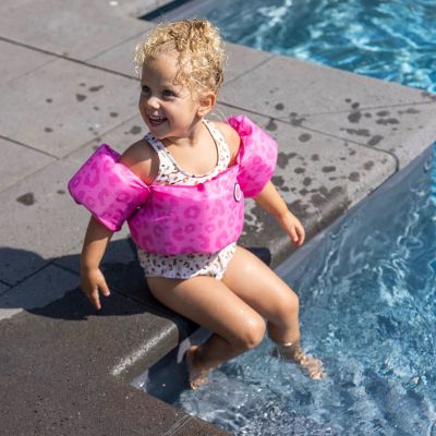 Swim Essentials Exclusive Puddle Jumper Pink Leopard (2-6 jaar)