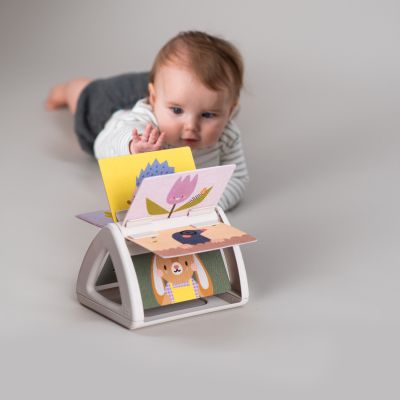 Taf Toys Babyboekje Tummy-Time Spinning Urban Garden
