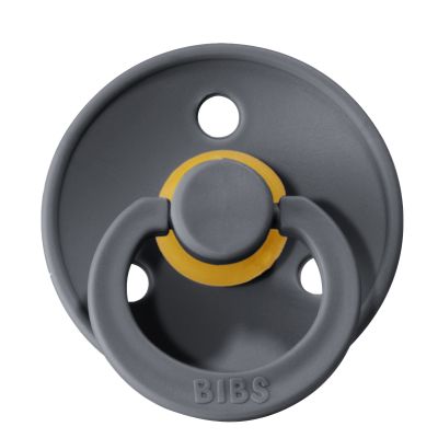 Bibs Fopspeen Round 0-6mnd Iron