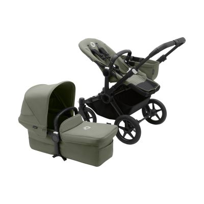 Bugaboo Donkey 5 Mono Complete Black / Forest Green - Forest Green
