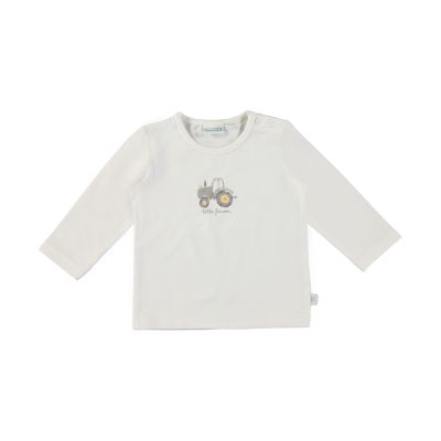 Babylook T-Shirt Tractor Snow White 50