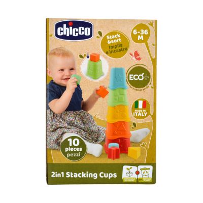 Chicco Stapelbekers ECO+ 2 in 1