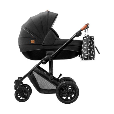 Kinderkraft Combi 3 in 1 PRIME Black Incl Autostoel/Mommy Bag